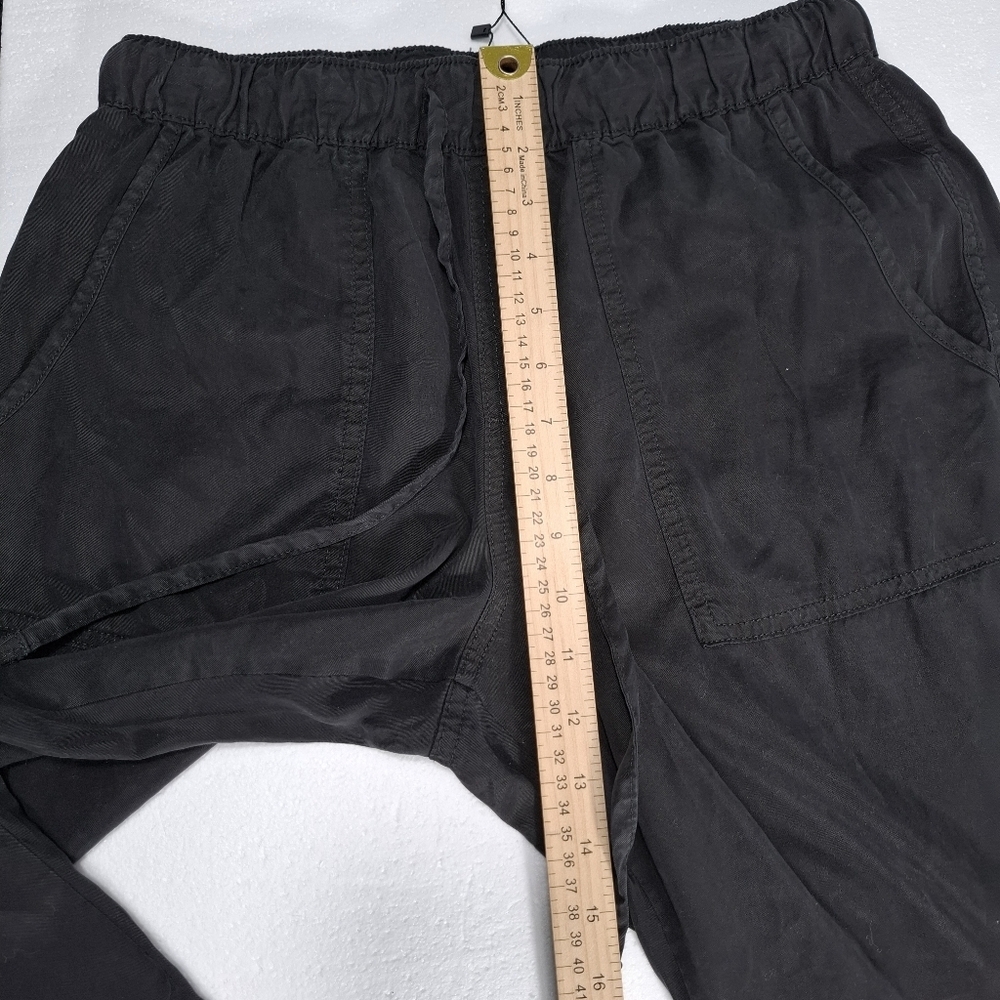 Sanctuary Women's Washed Black Go Easy Pants, Size M Soft Relaxed - Picture 10 of 14